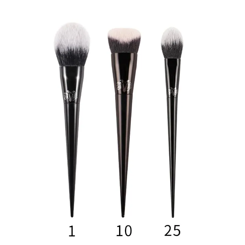 Kat Von D ensemble de pinceaux de maquillage et Kit fond de teint Blush surbrillance correcteur poudre sculptant pinceau fard à paupières marque KVD pinceau de maquillage — image 15