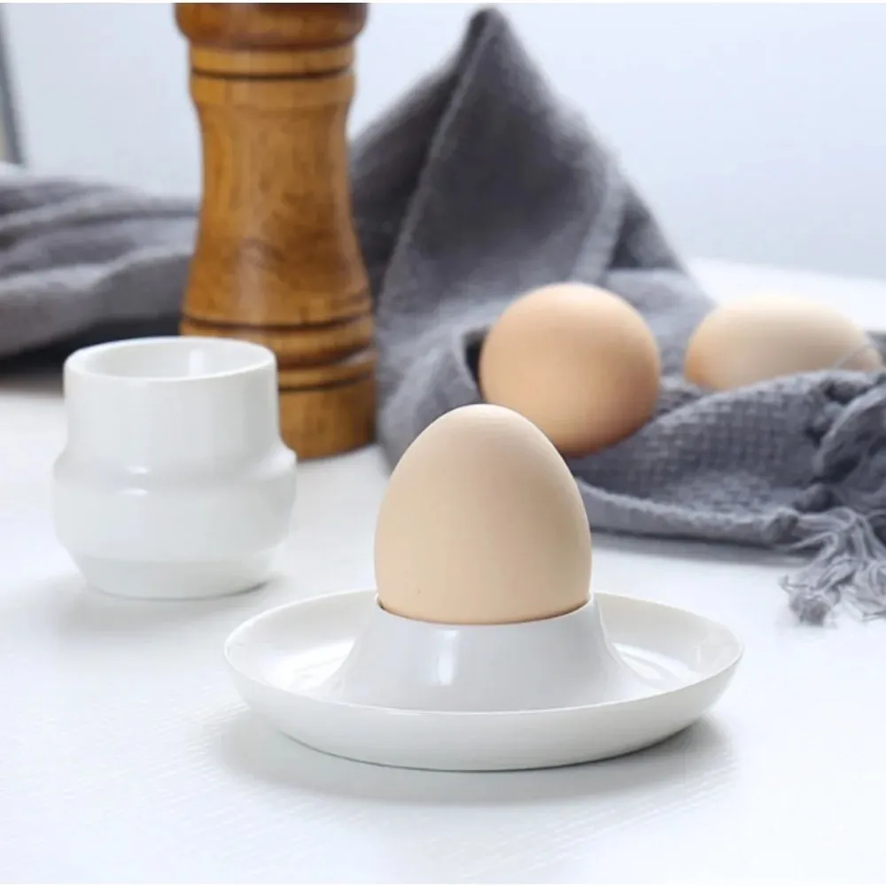 1PCS 유럽 스타일 아침 식사 계란 컵 실용적인 계란 홀더 트레이 계란 다이닝 테이블 스탠드 — image 3