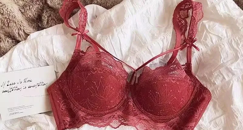 Bralette Renda Dapat Disesuaikan untuk Set Bra Dada Kecil Tali Dapat Dilepas & Bantalan Tipis Kawat Lembut Nyaman Pakaian Dalam Anak Perempuan Muslim — image 11