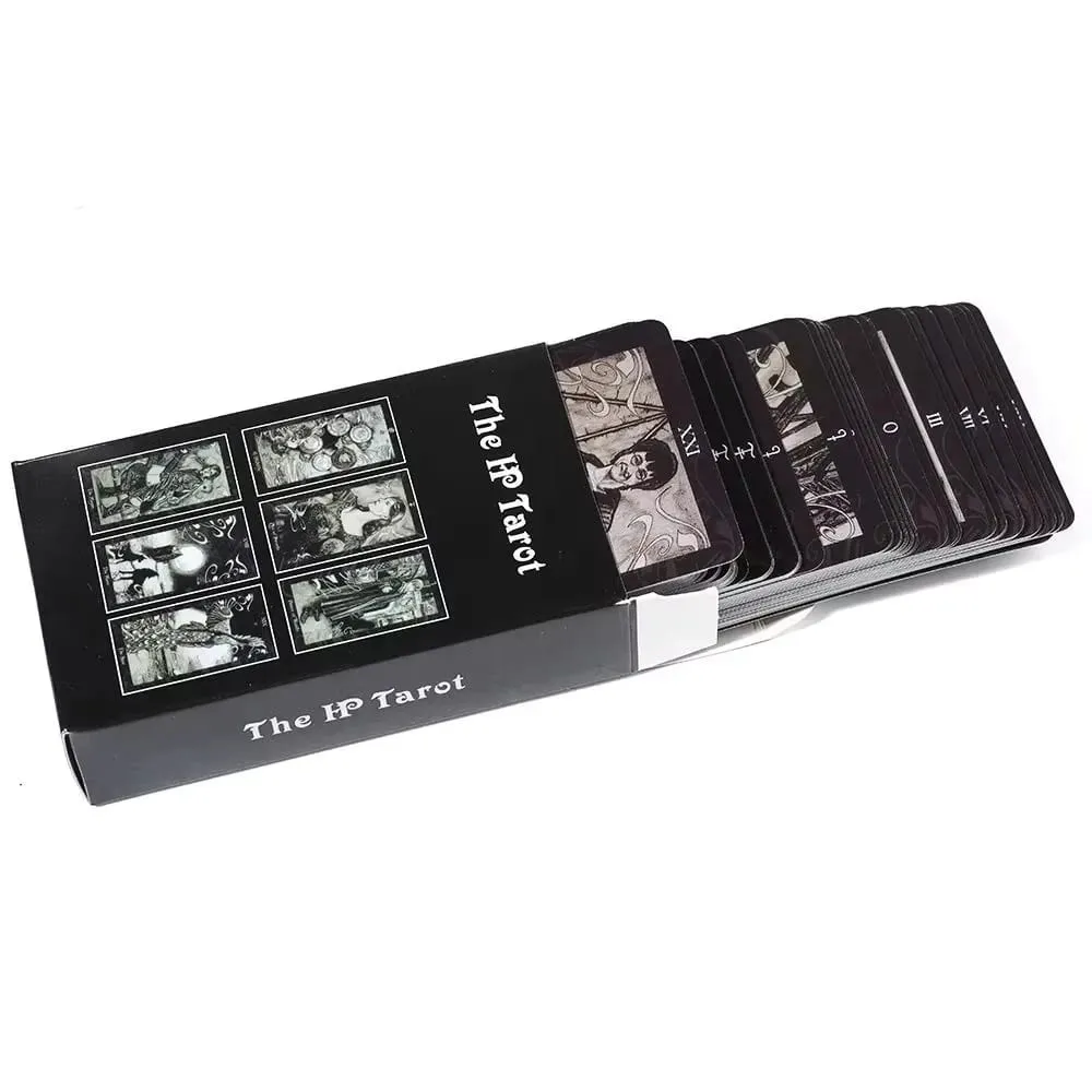HP 타로 78 타로 데크 초보자와 Light Seer의 타로 점술 도구를 위한 오리지널 타로 카드 라이더 타로 데크 — image 2
