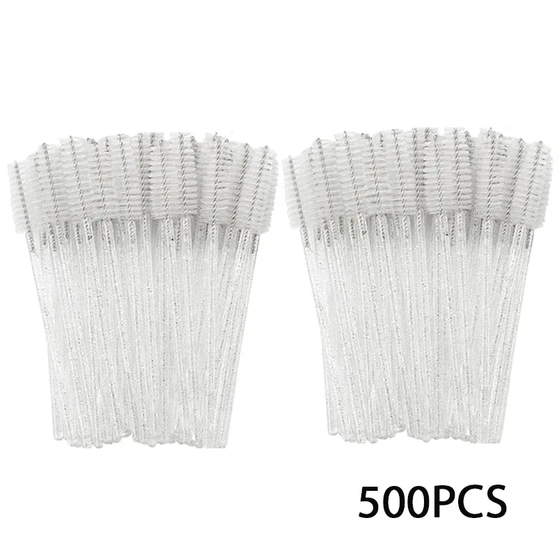 500Pcs Lash Brushes Eyelashes Extension Brush Kits Makeup Tool For EyelashMascara Wands Applicator Spoolers Tools Χονδρέμπορος — image 14