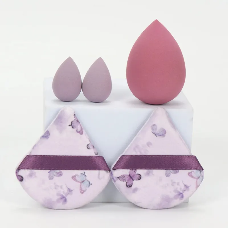 5Pcs Professional Makeup Sponge Set - Soft Gentle Multi-Purpose Tools for Perfect Foundation Powder and Blush Application — image 22