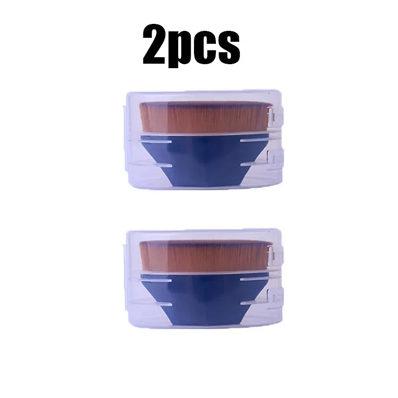 1/2/3/4pcs Berus Solekan Bedak Kecantikan Berus Pemerah Muka Berus Mudah Alih Profesional Kosmetik Solekan Alas Lembut — image 20