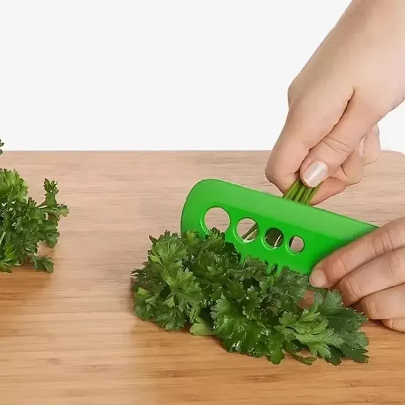 Multifunkční vykrajovátka Odstraňovač listů Zelenina Rozmarýn Kale Mangold Collard Oregano Petržel Koriandr Odstraňovač listů Kuchyňský peeling