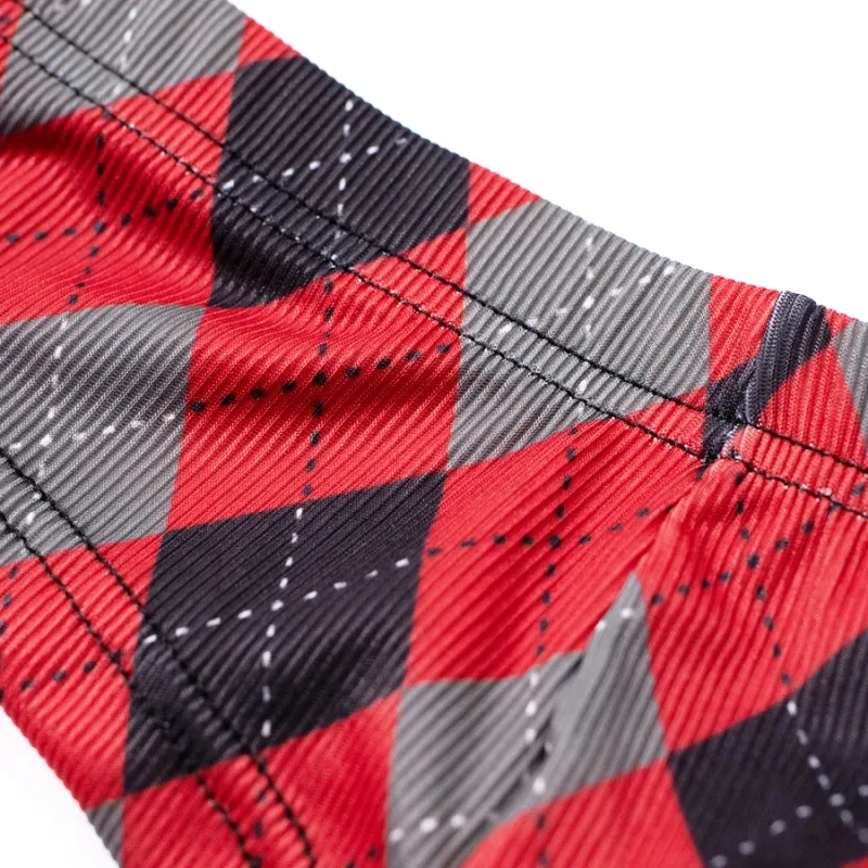 4pcs Breathable Plaid Thin Sexy Man's Underwear Briefs Quick-drying Men's Briefs Bikini Gay Underwear Men's lingerie Sexi Y32 — image 9