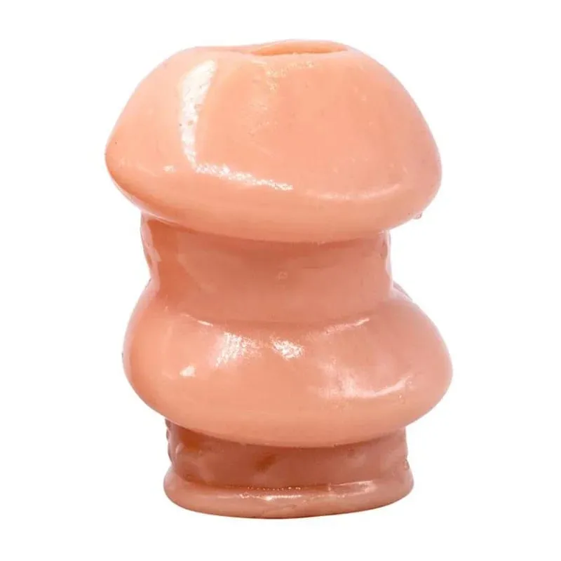 Male Semen Lock Ring – Penis Enlargement Glans/Foreskin Rings Delay Ejaculation & Massage Sleeve Premium Adult Sex Toy