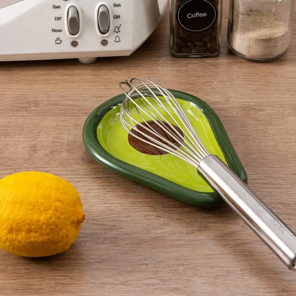 1 buah sendok keramik cocok untuk meja dapur yang digunakan untuk sendok, sendok, dan pengocok telur — image 5