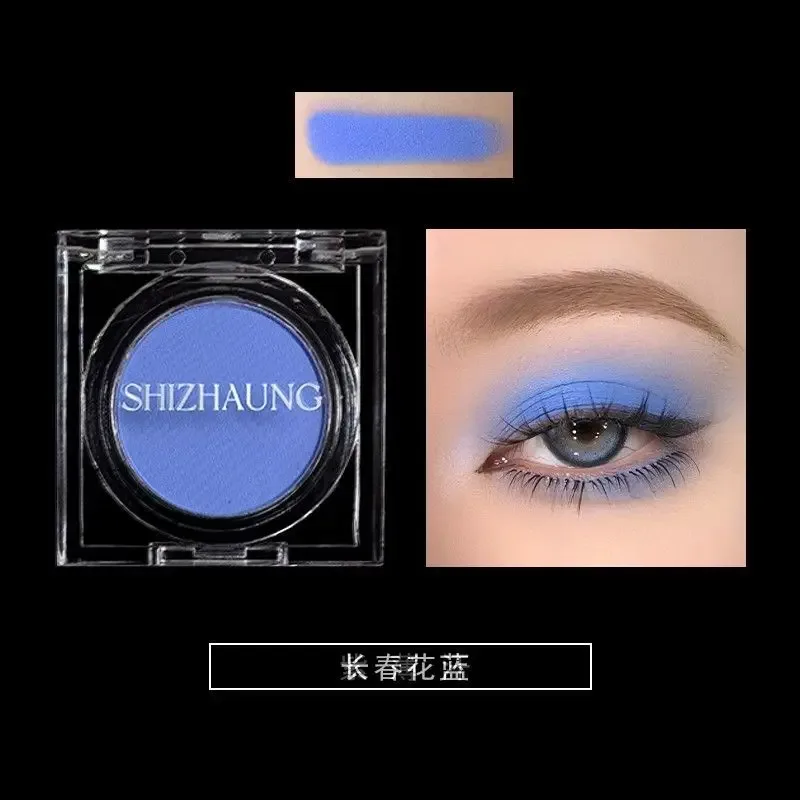 Chamäleon-Lidschatten-Puder, einfarbig, matt, schimmernd, metallischer Glitzer, Gothic, Hochglanz, hohe Farben, feines, blitzdauerndes Augen-Make-up — image 12