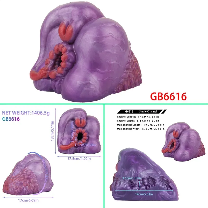 Fantasy Glutei/Torso Stile Silicone Masturbatore Maschile Singolo/Doppio Canale Per Adulti Onahole Pocket Pussy Stroker Giocattoli Del Sesso 오나홀 — image 18