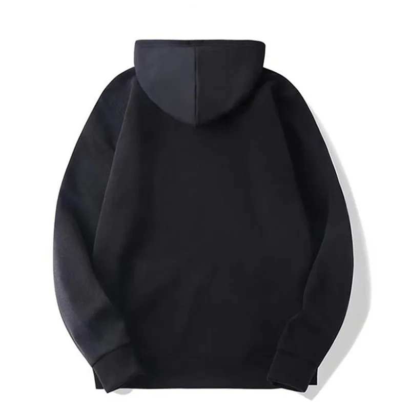 Plain Pullover Fleece Hoodies Unisex Wholesale Hooded Sweatshirt Men Cheap Sublimation Black Hoodie For Men Sudaderas De Hombre — image 10