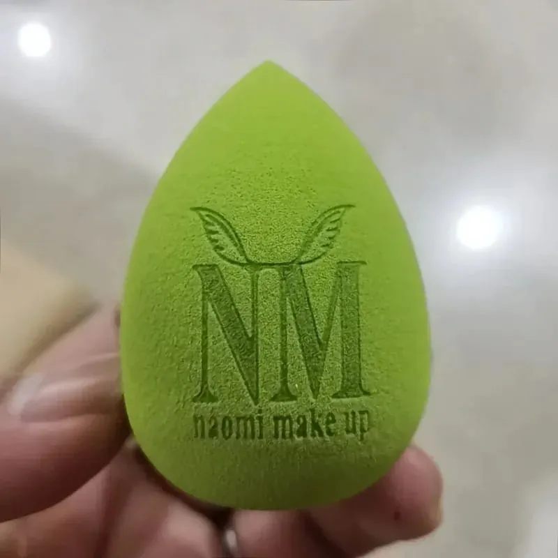 Esponja de maquillaje cosmética hidrófila, esponja sin látex, lavable, con logotipo personalizado, 50 Uds. — image 2