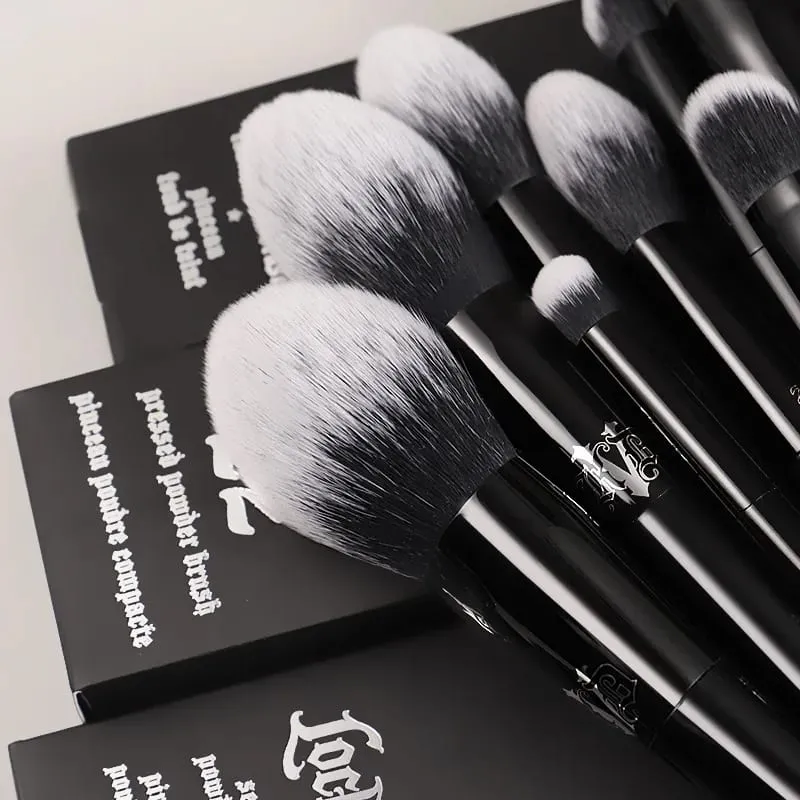 KVD Makeup Brushes Series Blusher Powder Foundation Concealer Eye Shadow Blending Cosmetic Beauty Soft Brush Tools Maquiagem — image 2