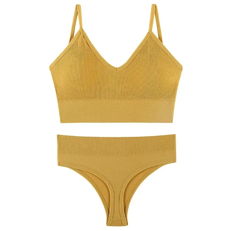 ไร้สายบางผู้หญิง Push Up Bra ชุด PLUS ขนาดกีฬา Halter Vest ภาษาฝรั่งเศสคำสามเหลี่ยมถ้วย Bras สำหรับชุดชั้นในสตรี — image 7