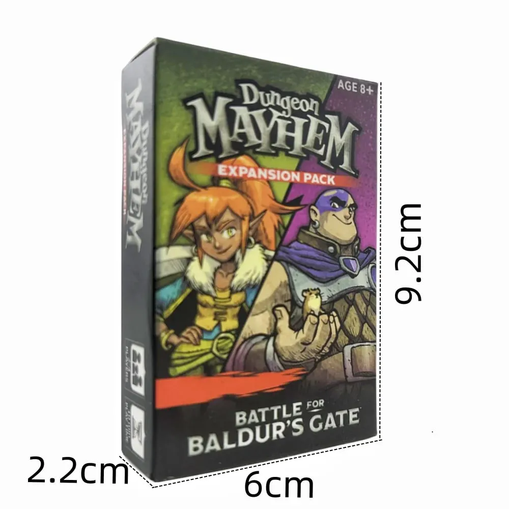 1 Stück Dungeon Mayhem ERWEITERUNGSPACK Familienspaß Brettspiel Spielkarten Familienparty Board Deck für — image 4