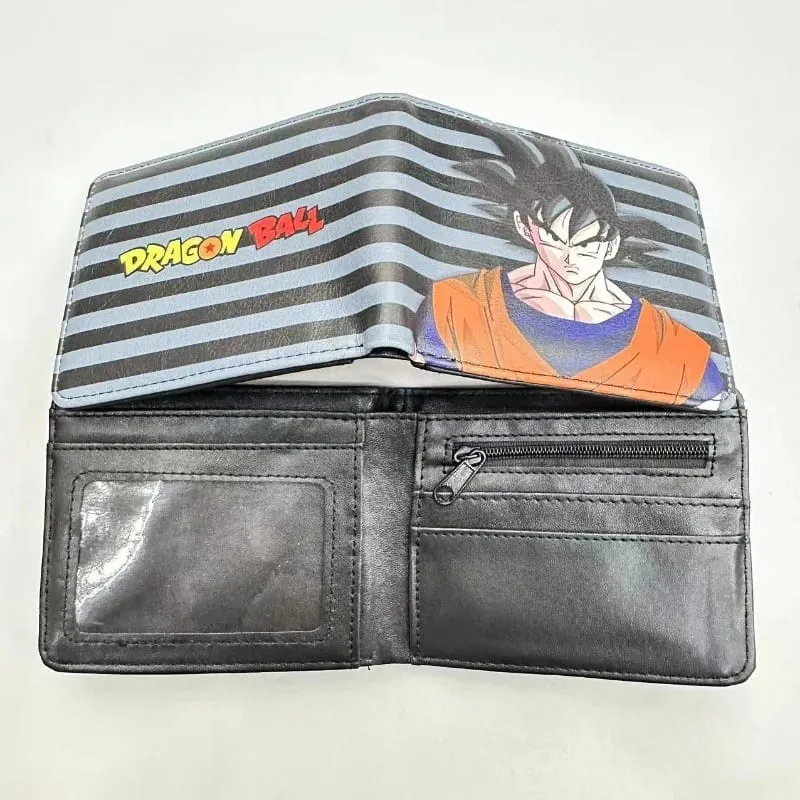 Anime Dragon Ball Peripherie Pu Brieftasche Einfache Mode Multifunktions Klapp Münze Brieftasche Junge Exquisite Urlaub Geschenk — image 4