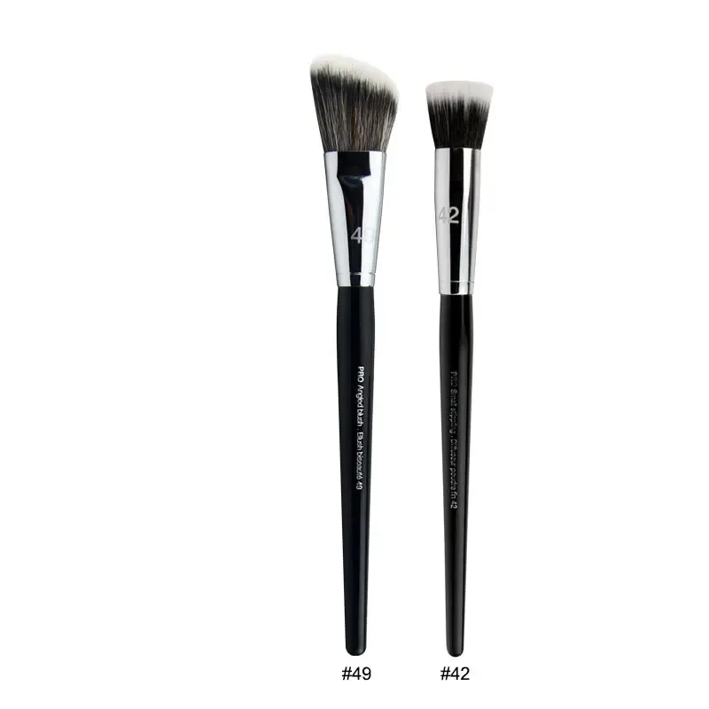 Nuevo #47 brochas de maquillaje base Pro base brocha de maquillaje líquido BB crema contorno pelo sintético herramientas cosméticas exquisitas — image 30