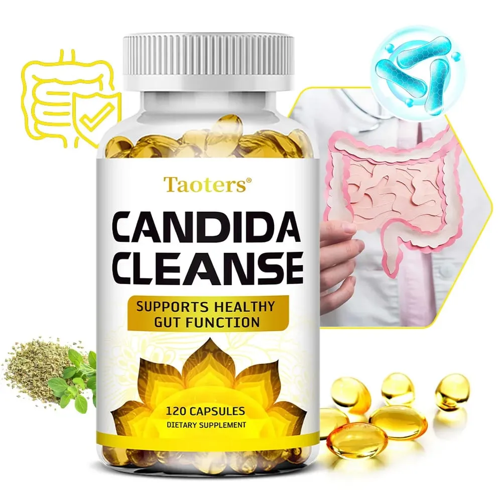 Candida Cleanse - Intestinal and Colon Support Suitable for Men and Women Cleansing and Detoxifying Balance Digestion — image 1