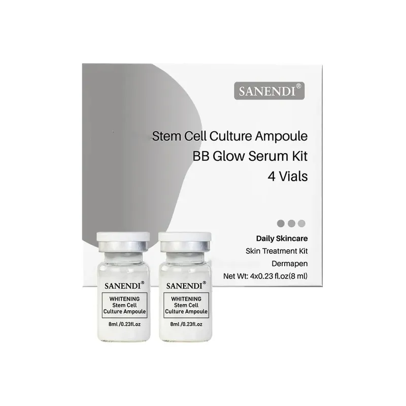 Sérum ADN de saumon Dr.Pen Kit de démarrage fond de teint Peptide AQUA sérum de cellules souches Essence hydratant soins de la peau du visage 4 flacons/12 flacons — image 6