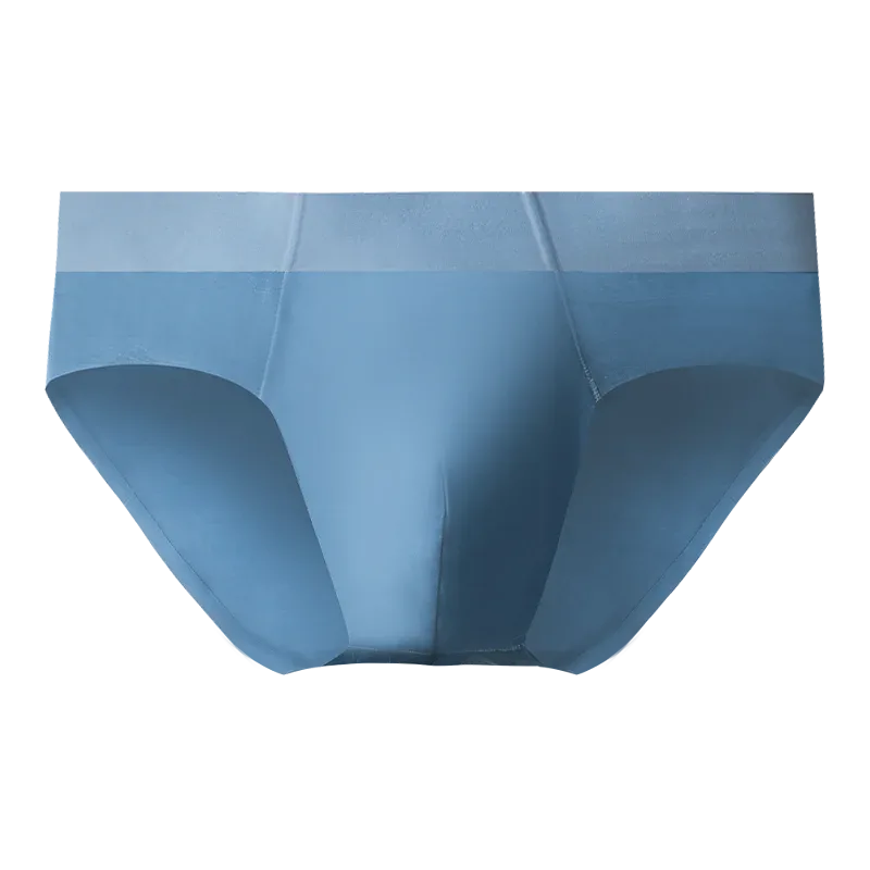 2PCS men's underwear, men's triangle underpants, seamless antibacterial, triangular breathable shorts — image 9