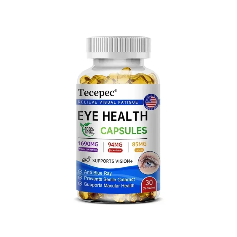 Lutein +Proanthocyanidin - Super Vision Support Supplement Supports Eye Health 120 Softgels — image 8