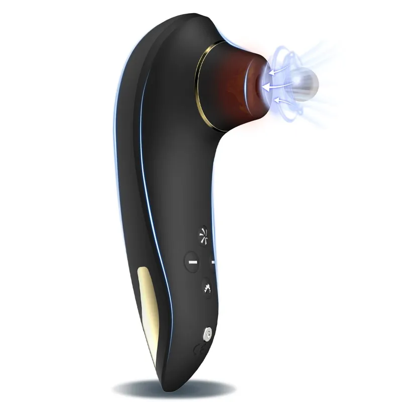 Vibromasseur de succion chauffant pour femme, 5 vitesses, 8 Modes de succion, stimulateur de Clitoris et de mamelon, masseur d'aspiration anale, jouets sexuels pour adultes pour femmes