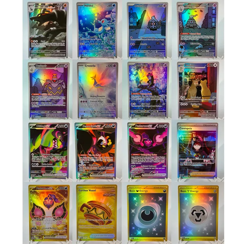 Juego de Base de tarjetas PKM, chispas emergentes, paquete PTCG123 GX, arcoíris holográfico Ex GX, colección poco común, juguetes de batalla, regalos para pasatiempos — image 12
