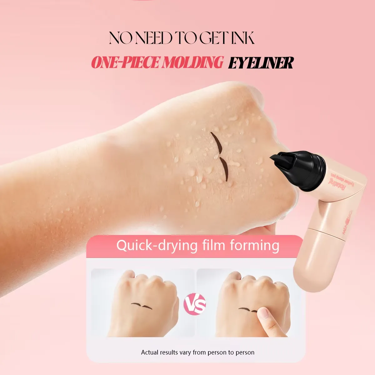 2 i 1 Roterende Eyeliner Stempel Glat Vandtæt Langtidsholdbar Smudsafvisende Eyeliner — image 3