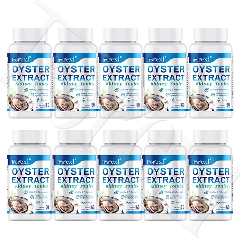Austernextrakt – Nahrungsergänzungsmittel für Männer steigert die Leistung, unterstützt die Vitalität und steigert die zusätzliche Stärke. 60 Tabletten — image 11
