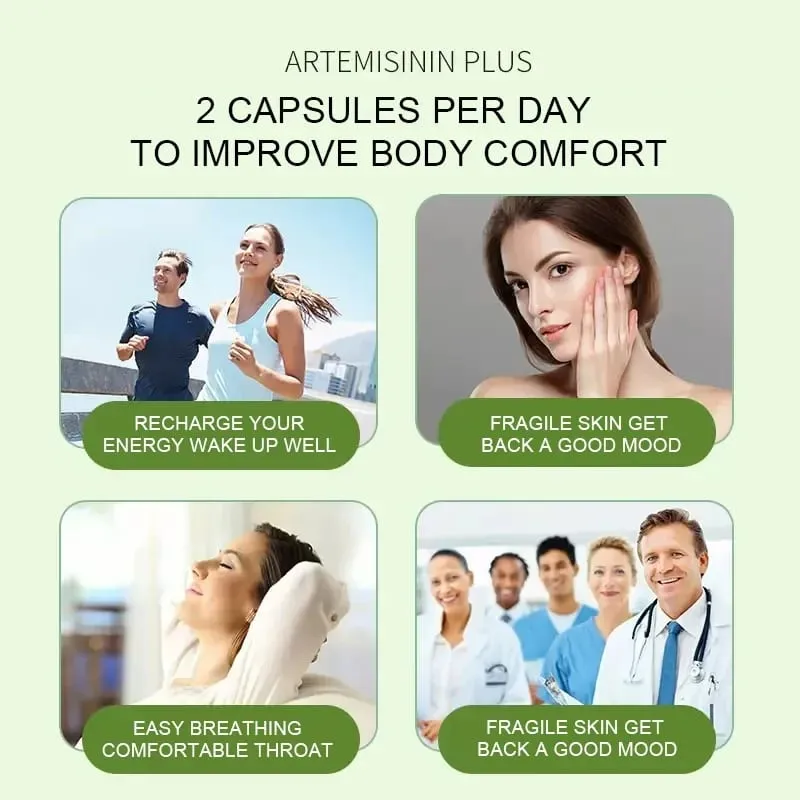 Artemisinin capsules - anti-inflammatory and immune regulation cell repair and immune enhancement cardiovascular health — image 3