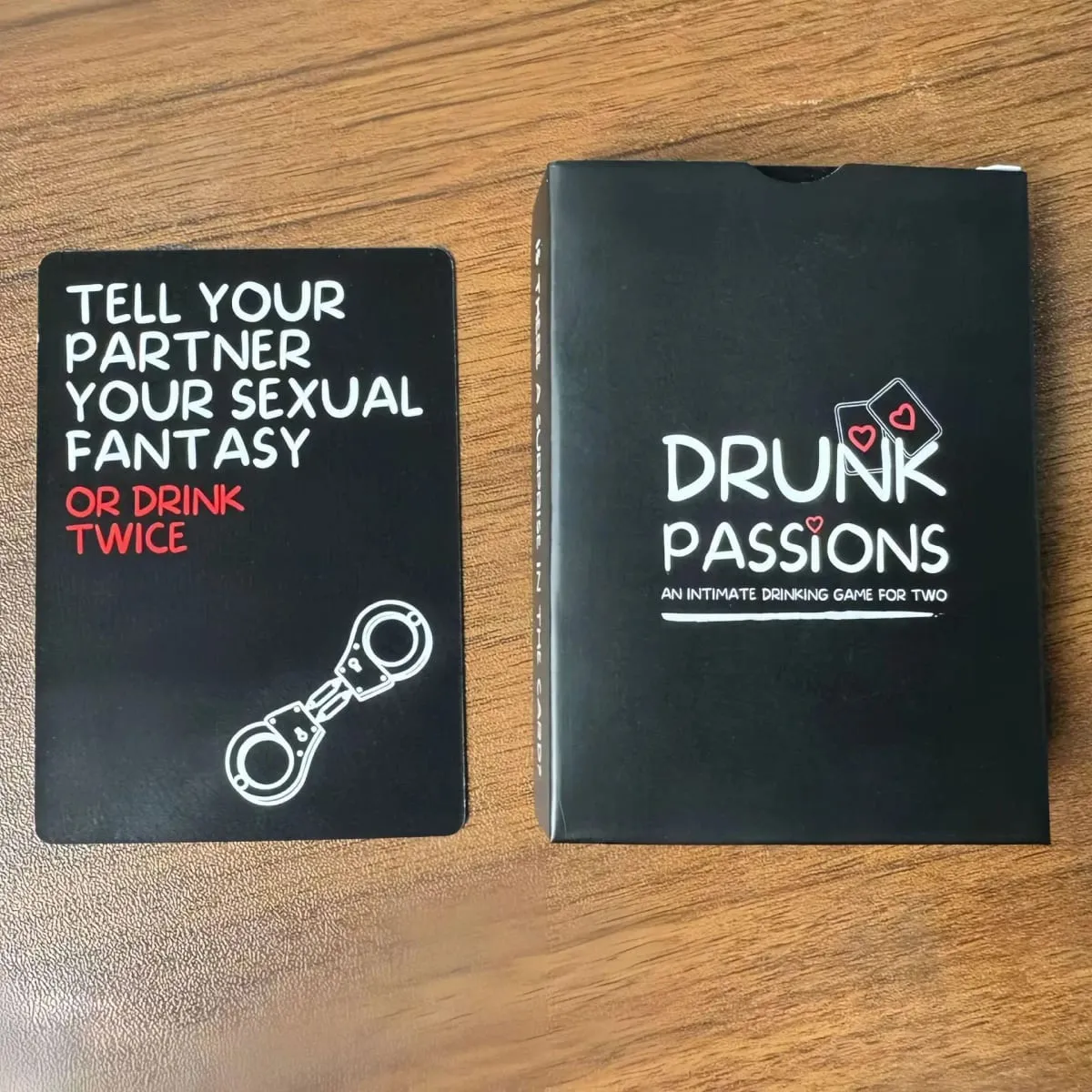 醉酒激情情侶情侶飲酒遊戲塔羅牌甲板棋盤遊戲週年紀念派對樂趣激動人心的浪漫之夜 — image 3