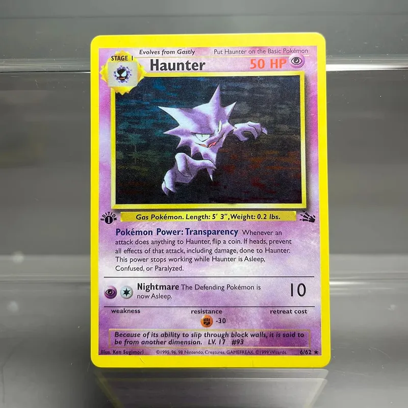 PKM Fossil/zestaw podstawowy karty PROXY Charizard Venusaur Blastoise kolekcja gier karty gry zabawki karty hobby — image 10