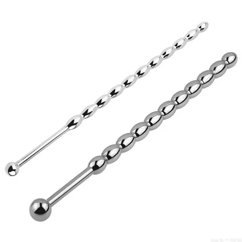 Maschio In Acciaio Inox Uretrale Plug Uretrale Dil Sounding Penis Plug Uretra Stimolare Dilatatore Masturbazione Asta Giocattoli Del Sesso Per Gli Uomini — image 1