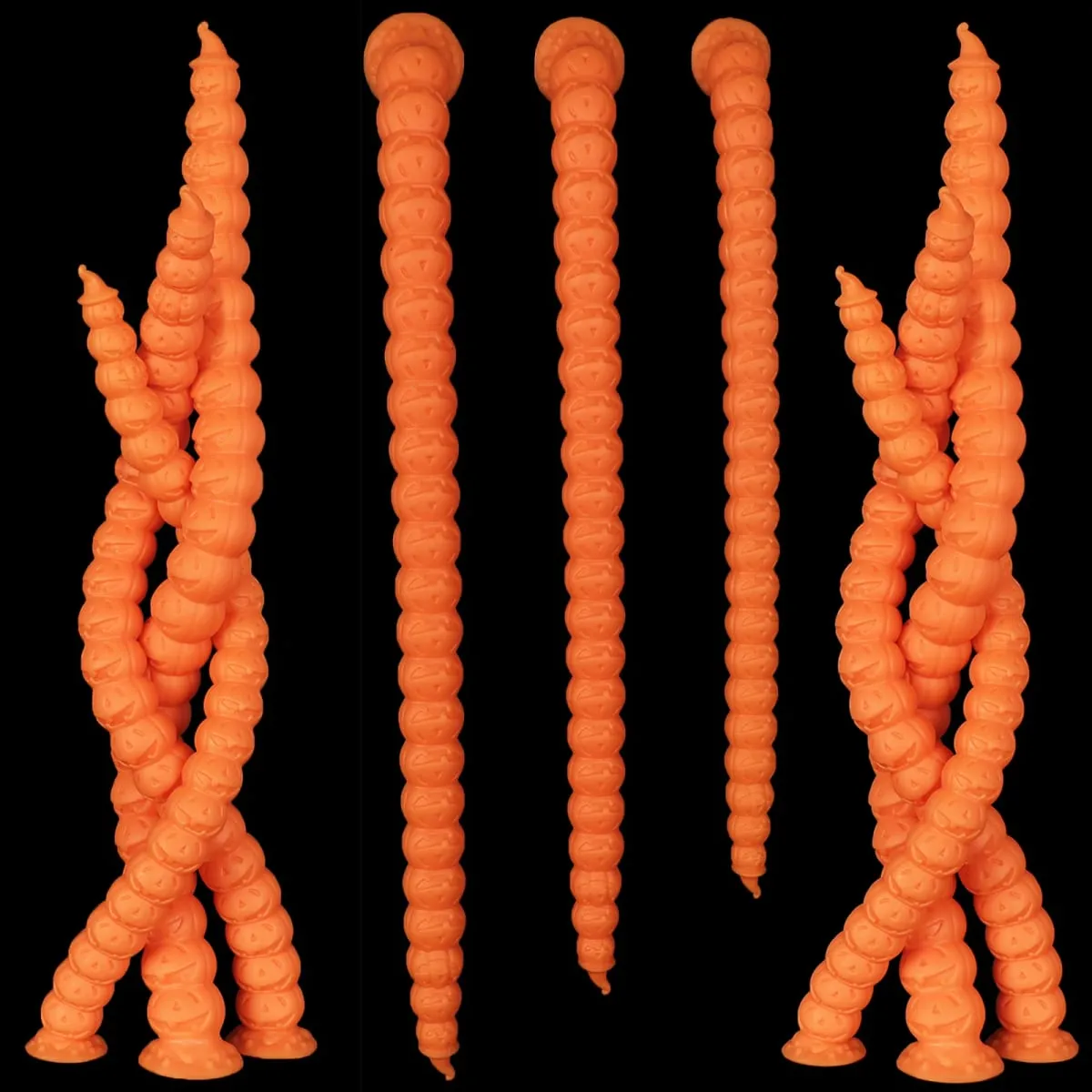 ยาว 55 ซม.ปลั๊กฟักทองDildoลึกAnal Whipนุ่มAnal Plugของเล่นสำหรับผู้ใหญ่Monster Dilator Anal Dildo Stimulatorผลิตภัณฑ์ — image 1