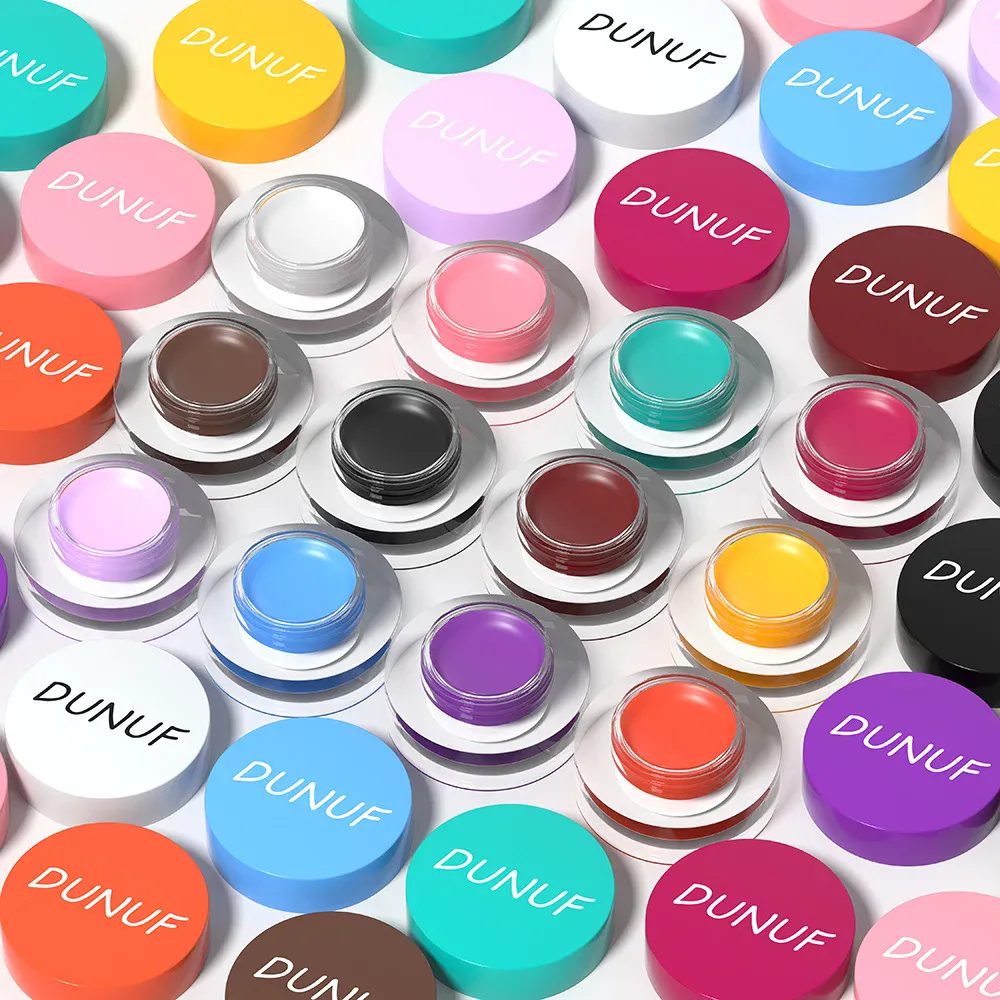 Wasserdichte und langlebige matte Lidschatten-Eyeliner-Creme, 12-farbige Augenbrauen-Färbecreme, Multifunktions-Gesichtsfarbe, Creme-Make-up — image 6