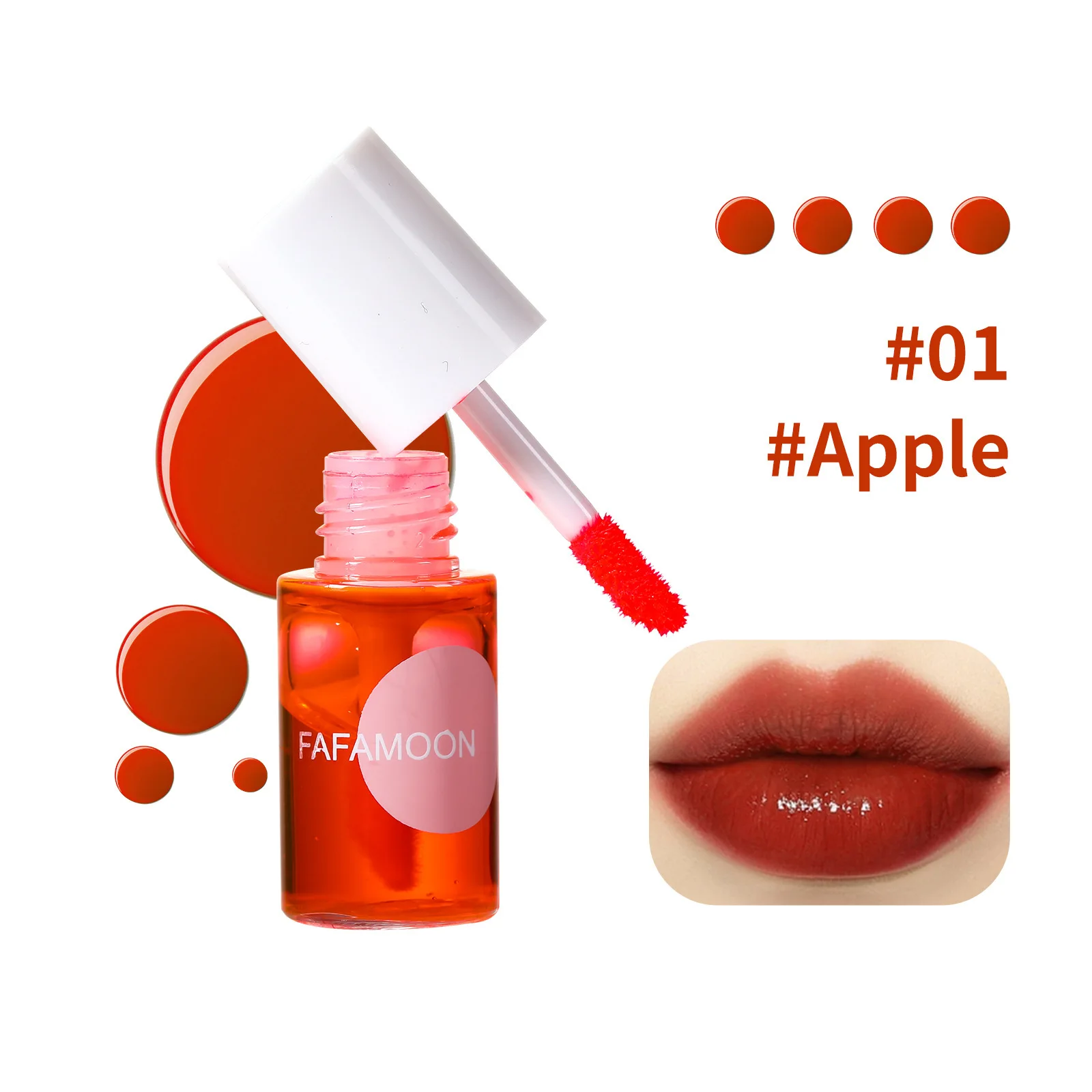 Mini brillant à lèvres hydratant, teinte liquide à l'eau, miroir, glaçure à lèvres longue durée, imperméable, rouge à lèvres, rouge à lèvres, cosmétique — image 10