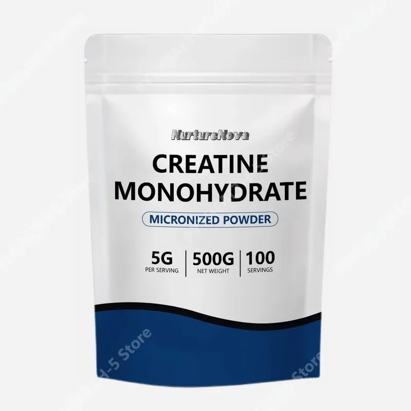 Monohydrat kreatyny w proszku mikronizowany 5 g na porcję 100 CT 500 g masy netto do odżywiania sportowego Wsparcie treningu fitness — image 3