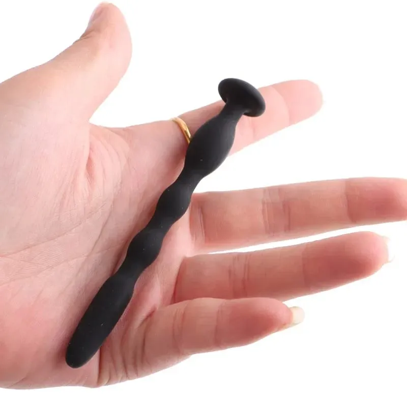 20CM Silikon Manik Dubur Perangsang Prostat Palam Punggung Bola Palam Dubur 18+ Wanita Dewasa Lelaki Pasangan Menggoda Gay Erotik SM Mainan Seks — image 5