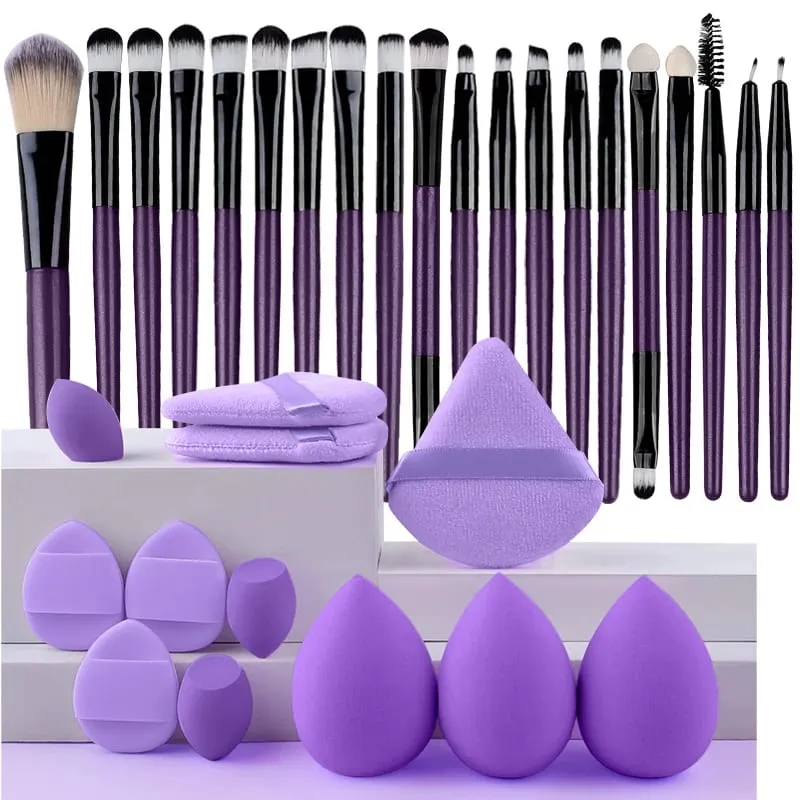 20PCS Detail Make-Up Pinsel Kit Weiche Borsten Concealer Eyeliner Pinsel Lidschatten Shader Pinsel Gesichts Kosmetische Schönheit Werkzeuge — image 1