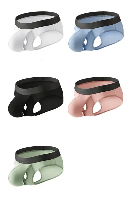 Slips en modal pour hommes, conception à double pochette séparée, sous-vêtements ultra fins, respirants et hautement extensibles, vêtements confortables au quotidien — image 13