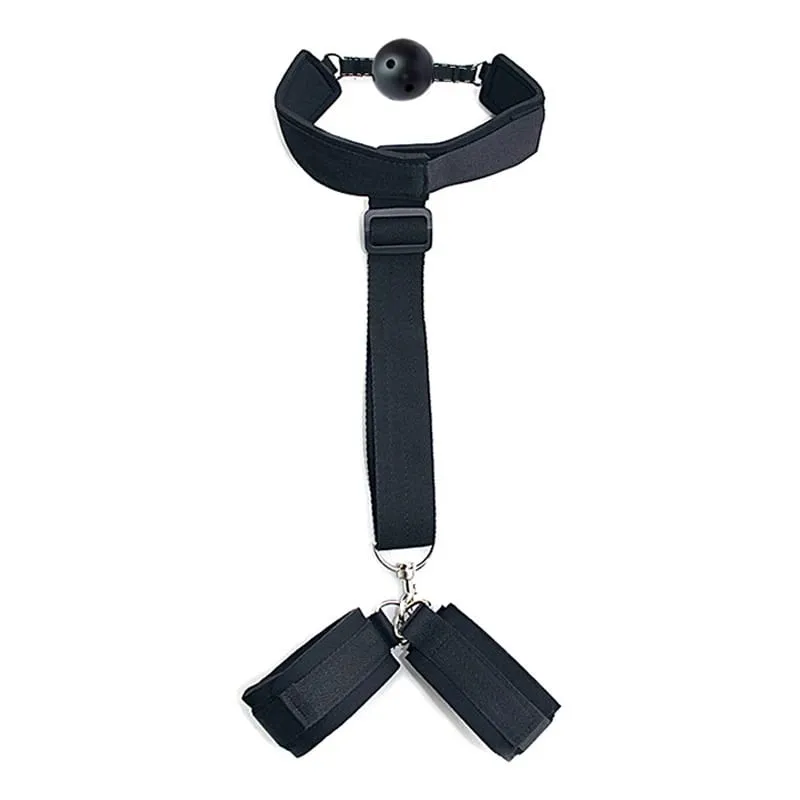 ปรับBondageเกียร์Handcuffs Cuffsข้อเท้าเปิดขาRestraint Fetishเพศของเล่นสำหรับหญิงคู่ผู้ใหญ่เกมไม่มีVibator — image 7