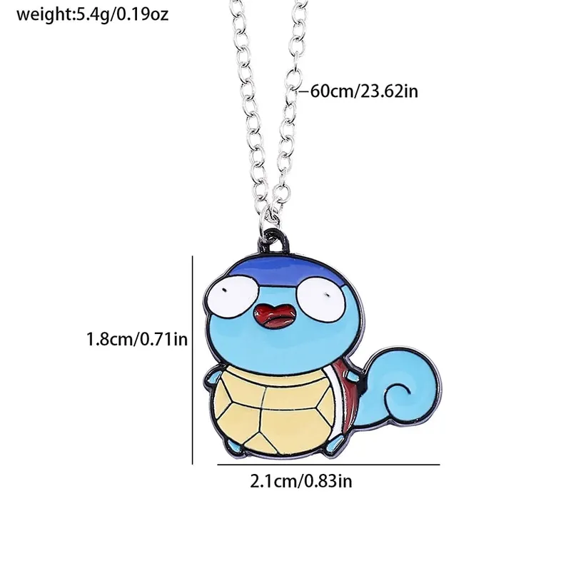 Anime Pokemon metalowa zabawka śliczna figura Pikachu Squirtle Psyduck Charmander strona dekoracji prezent Cosplay — image 21