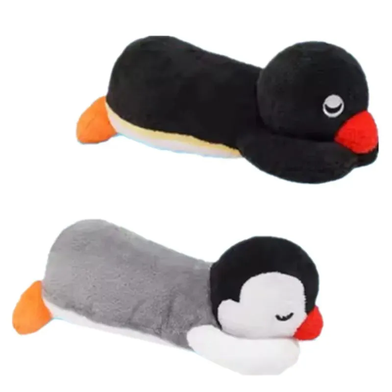 Cute Pingu Pinga Penguin Sleeping Plush Pillow Cushion For Girls Boys Kids Stuffed Animals Toys For Children Gifts 50CM