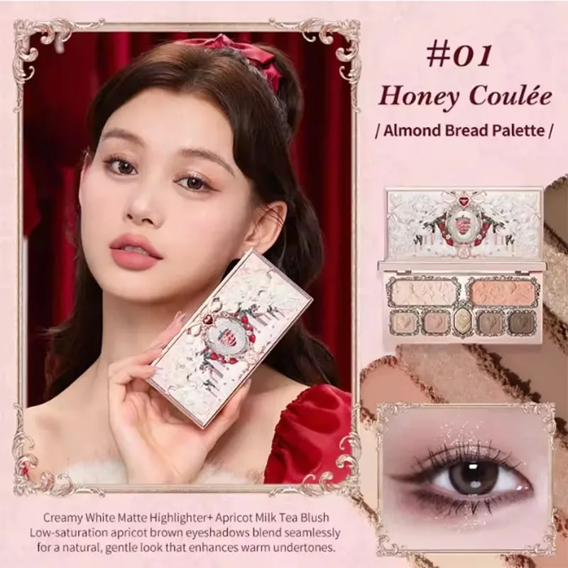 Flowerknows Strawberry Cupid All-In One dárková krabička Makeup Kit Profesionální paletka Swan Blusher Blush Set Krém na rty Flower Knows — image 2