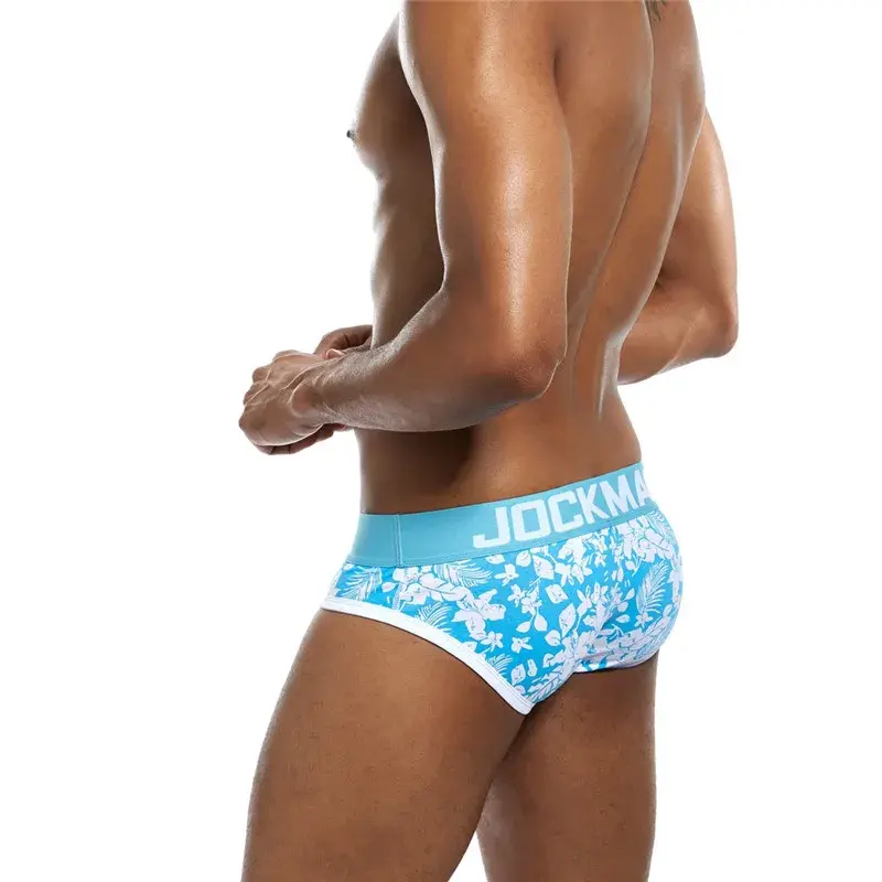 Men Underwear Briefs Cotton Printed Sexy Men Boxer Brief Slips Cueca Masculina Panties Calcinha Calzoncillos Hombre Breathable — image 5