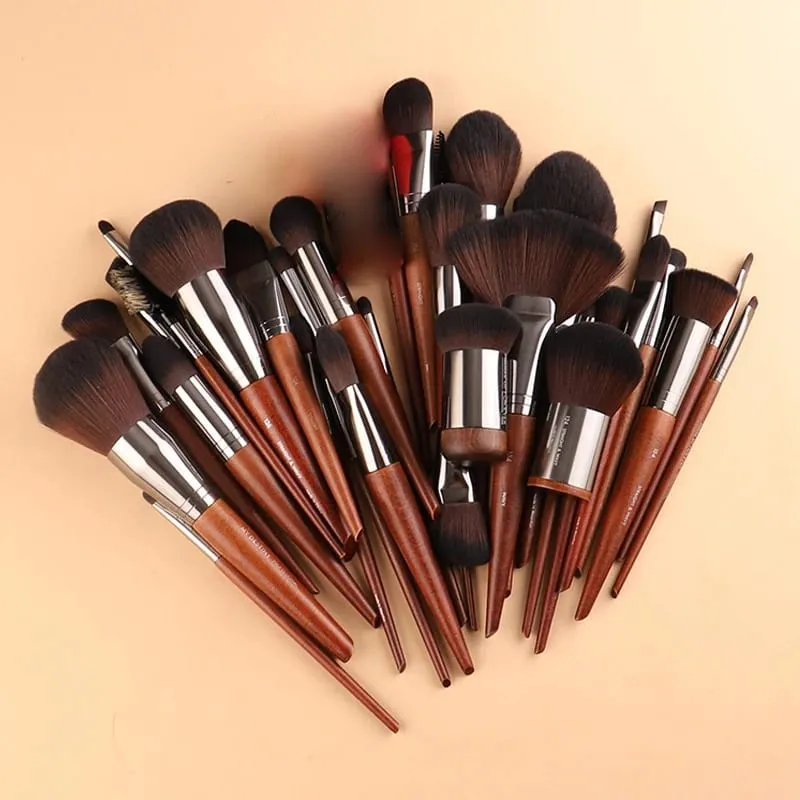 3 teile/satz Pulver Make-Up pinsel detail Lidschatten Lip liner Natürliche Präzision Smudge Concealer Make-up pinsel Falten kosmetische werkzeuge — image 3