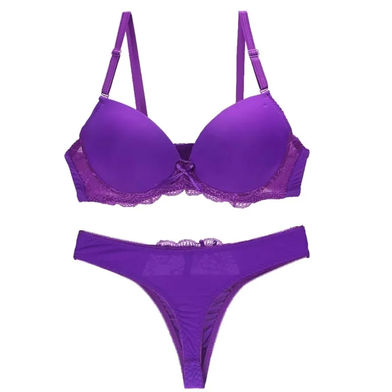 2023 New Bra Sets Luxurious Saturated Lace BCDE Cup Underwear For Women From The Rear Overhead Hair Without Lining Lingerie — image 6