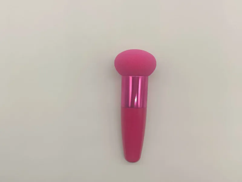Pennelli per trucco a testa di fungo Spugna cosmetica per soffio di cipria con manico Strumenti di bellezza per trucco professionale per donna — image 8