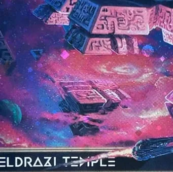 LK61 Galaxy Foil Eldrazi Temple Gemstone Caverns Godless Shrine Galaxy Foil Thẻ proxy TCG chất lượng cao (Lõi đen) — image 3