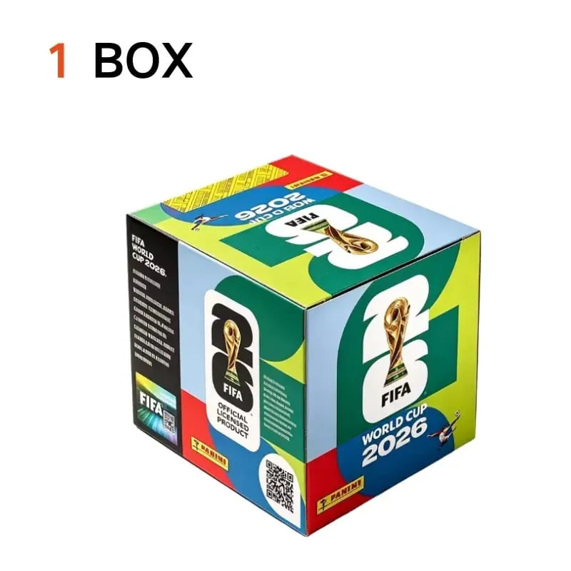 Boîte d'autocollants et album autorisés pour la Coupe du Monde de la FIFA 2026, cadeau souvenir de football indispensable pour les amateurs — image 8