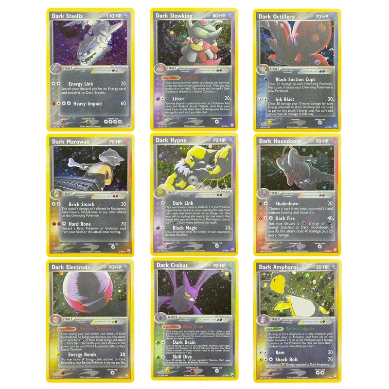 Proxykort Team Rocket Returns (TR) Rocket's Moltres Rocket's Sneasel Treecko Star Dark Ampharos Azumarill Mudkip Star — image 37